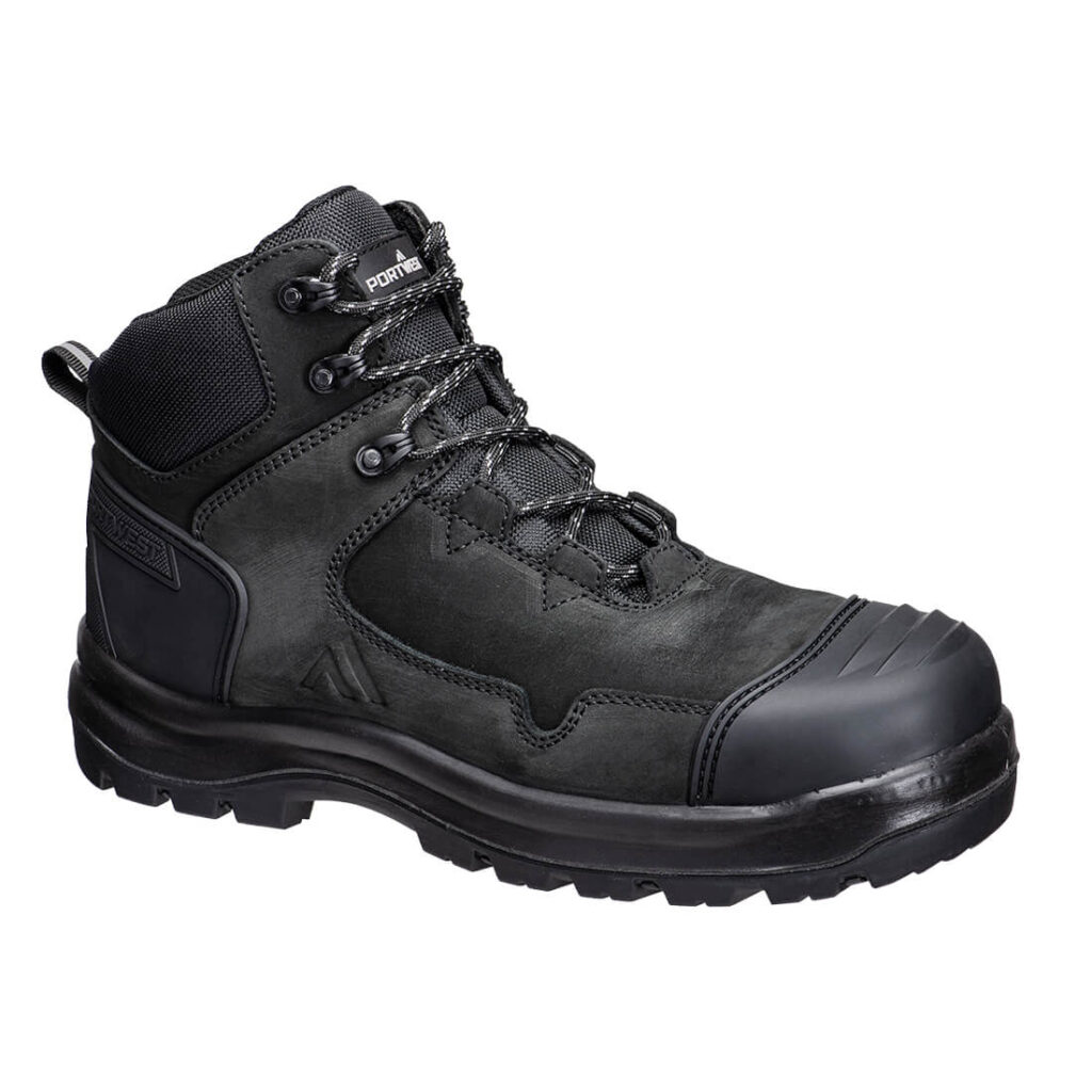 FD04 - Composite Nubuck Leather Mid Boot S3S HRO SR FO SC LG